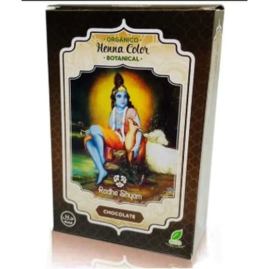 Radhe Shyam Botanical -suklaahennajauhe, 100 g