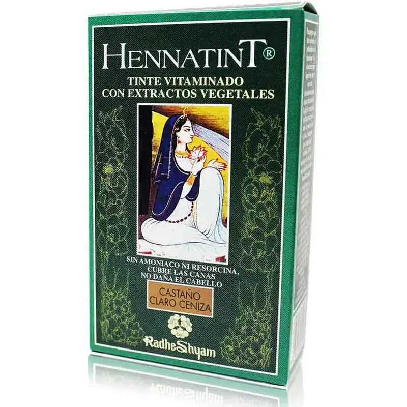 Radhe Shyam Hennatint vaaleanruskea tuhka, 60 ml