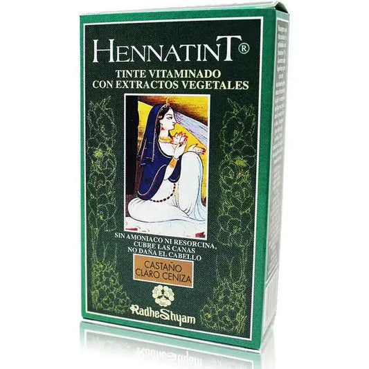 Radhe Shyam Hennatint vaaleanruskea tuhka, 60 ml