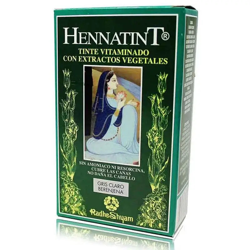 Radhe Shyam Hennatint vaaleanharmaa-munakoiso, 60 ml