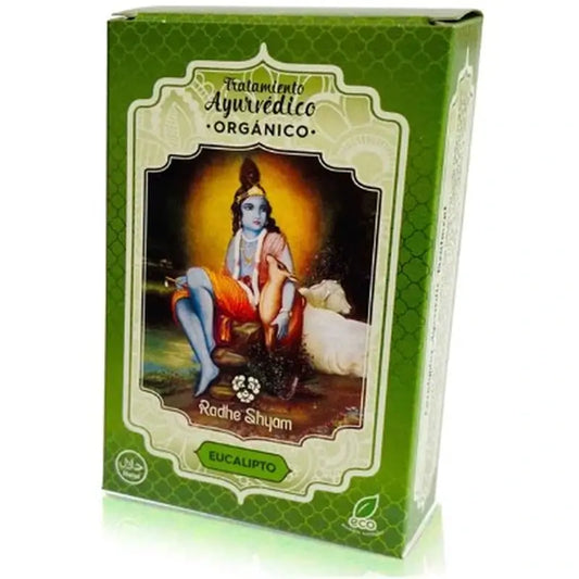 Radhe Shyam Eukalyptus-hiustenhoitoaine, 100 g