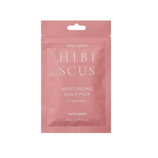 Rated Green Cold Brew Hibiscus -kosteuttava päänahkapakkaus, 50 ml