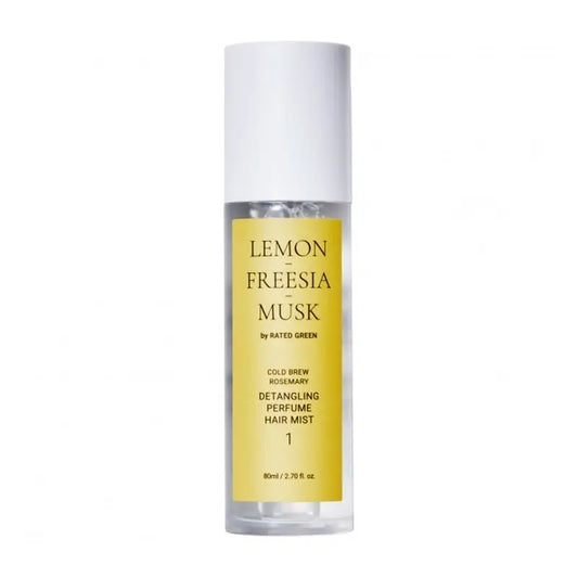 Rated Green Detangling Perfume Hair Mist 01 (sitruuna-freesia-musk), 80 ml