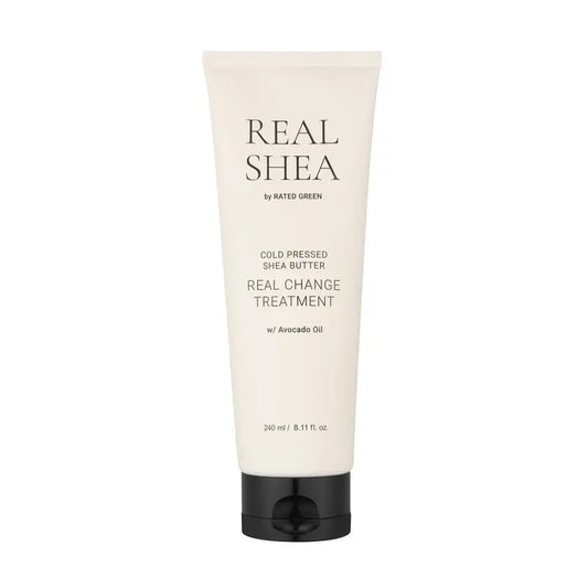 Rated Green Real Shea Real Change Treatment -hiusnaamio, 240 ml