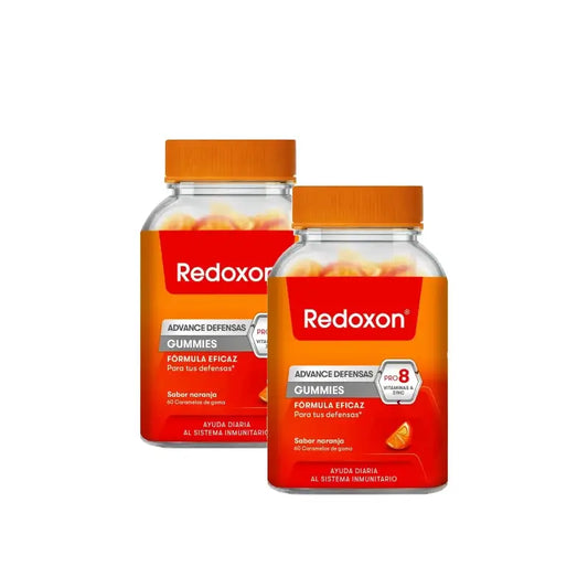 Redoxon Advance Defensas, 2 x 60 kappaleen pakkaus purukumia