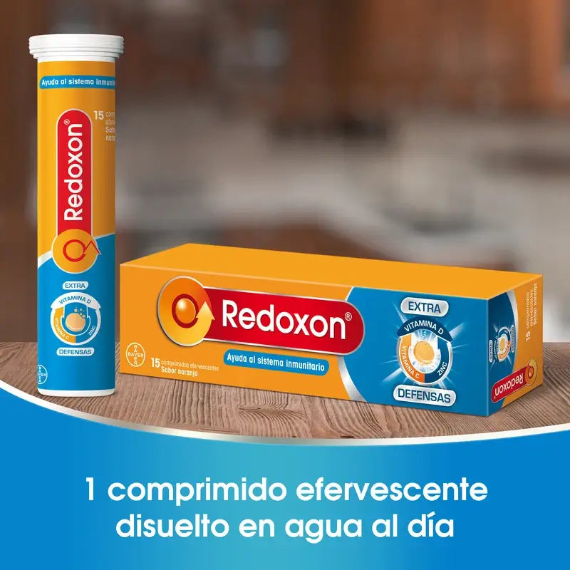 Redoxon Extra Defensas 15 poreilevaa tablettia