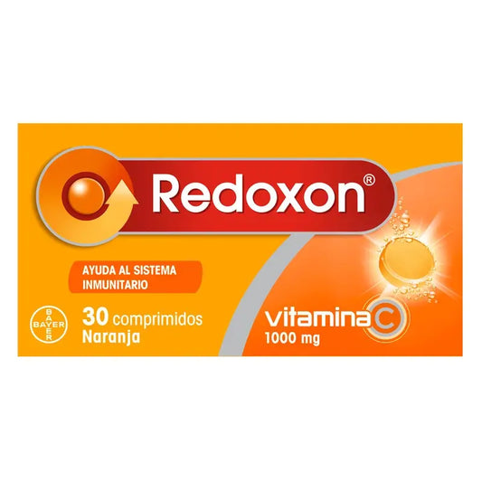 Redoxon C-vitamiini, appelsiininmakuinen, 30 poreilevaa tablettia