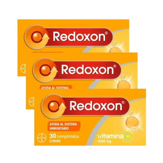 Redoxon Vitamin C Lemon Flavour, 3X30 Effervescent Tablets