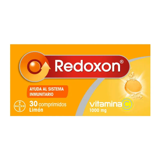 Redoxon C-vitamiini, sitruunanmakuinen, 30 poretablettia