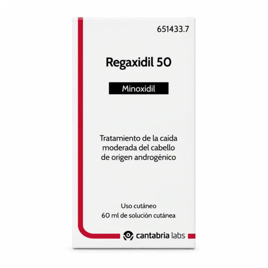 Regaxidil 50 mg/ml Minoxidil-ihonhoitoliuos 1 pullo 60 ml