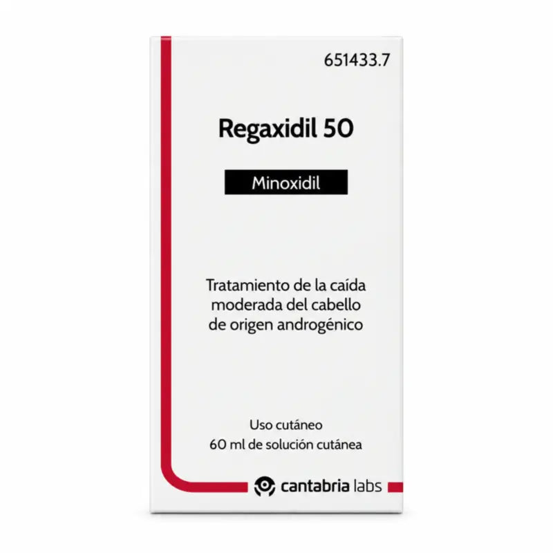 Regaxidil 50 mg/ml Minoxidil-ihonhoitoliuos 1 pullo 60 ml