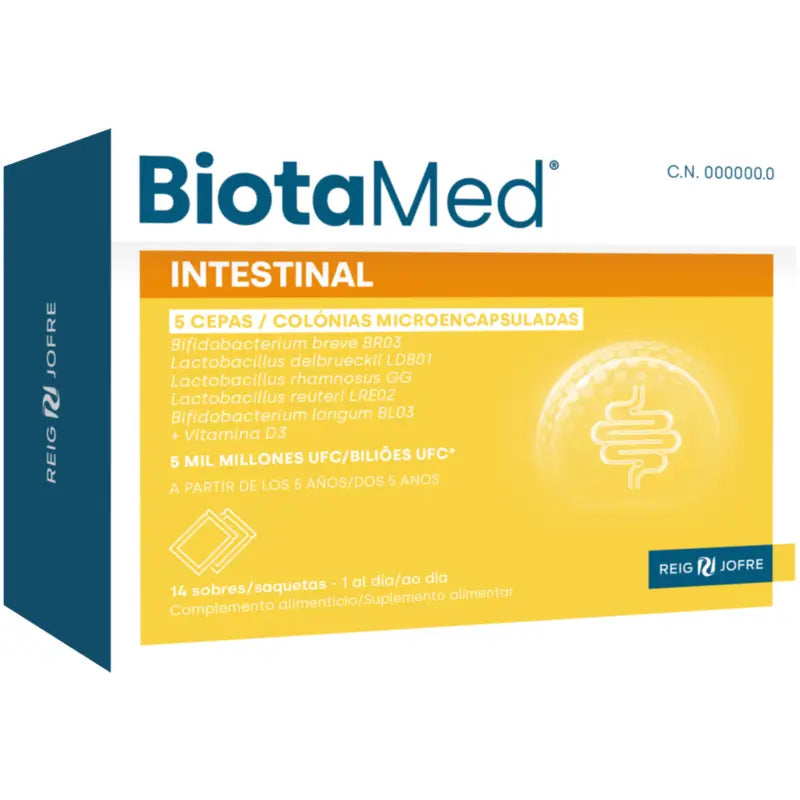 Reig Jofre Biotamed Intetsinal -annospussit, 15 g