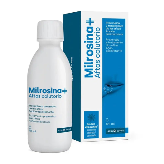 Milrosina+ Aftas Mouthwash, 125Ml