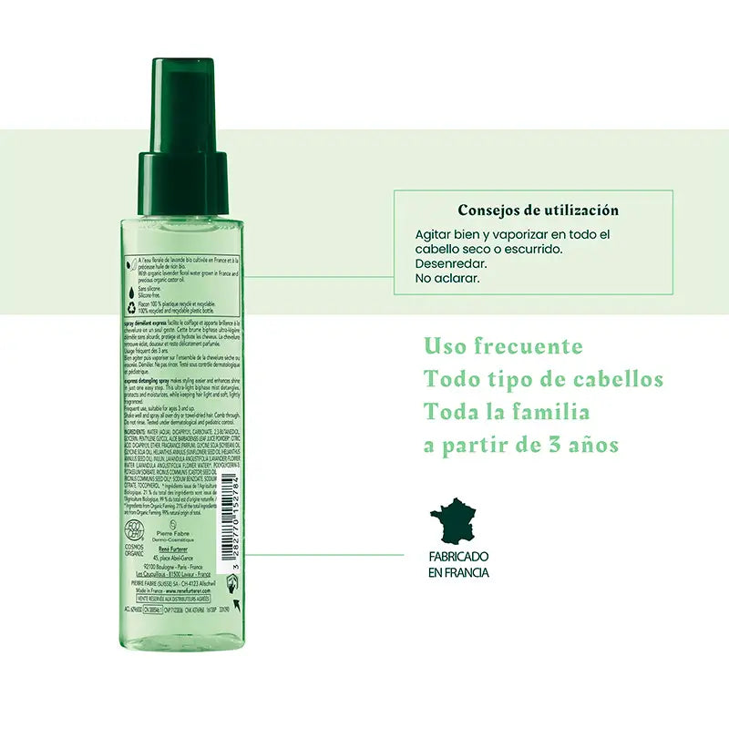 Rene Furterer Naturia Extra Pehmeä Hiuskammausaine, 200 ml