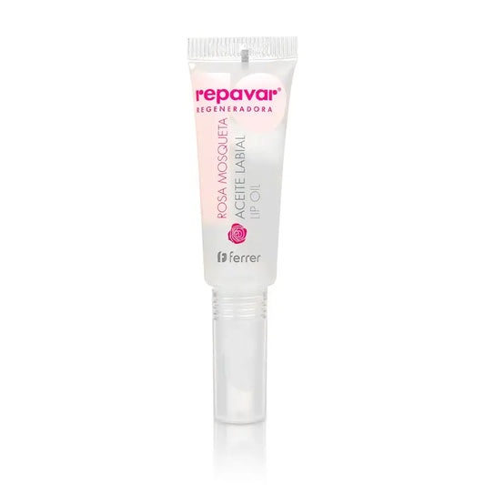 Repavar Reg Lip Oil -huulivoide, kiiltävä vaikutus, luonnollinen sävy, 10 ml