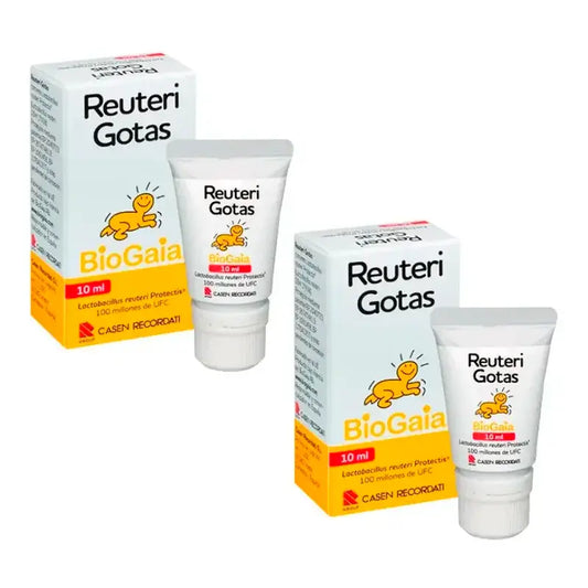 Reuteri-tipat, 2 x 10 ml:n pakkaus