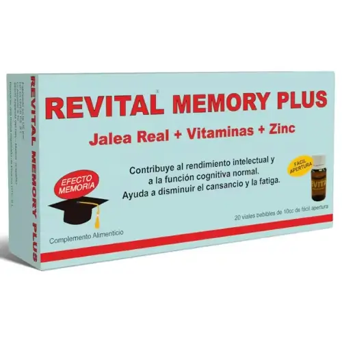 Revital Fosforo -geeli + vitamiinit + sinkki, 20 ampullia