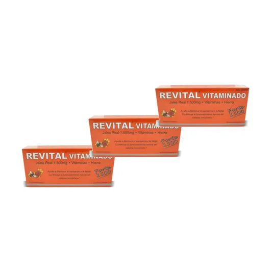 Revital Vitaminado Forte 1500, 3 x 20 ampullia