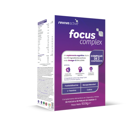 Revive Active Focus Complex, 60 kapselia ja helmiä