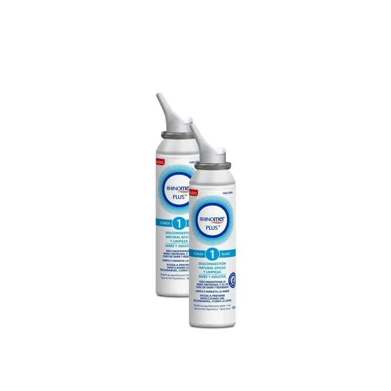 Rhinomer Plus+ F1 vauvoille ja aikuisille, 125 ml, 2 kpl:n pakkaus