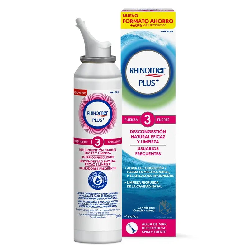 Rhinomer Plus+ F3 Frequent Users Economy Format , 200 ml