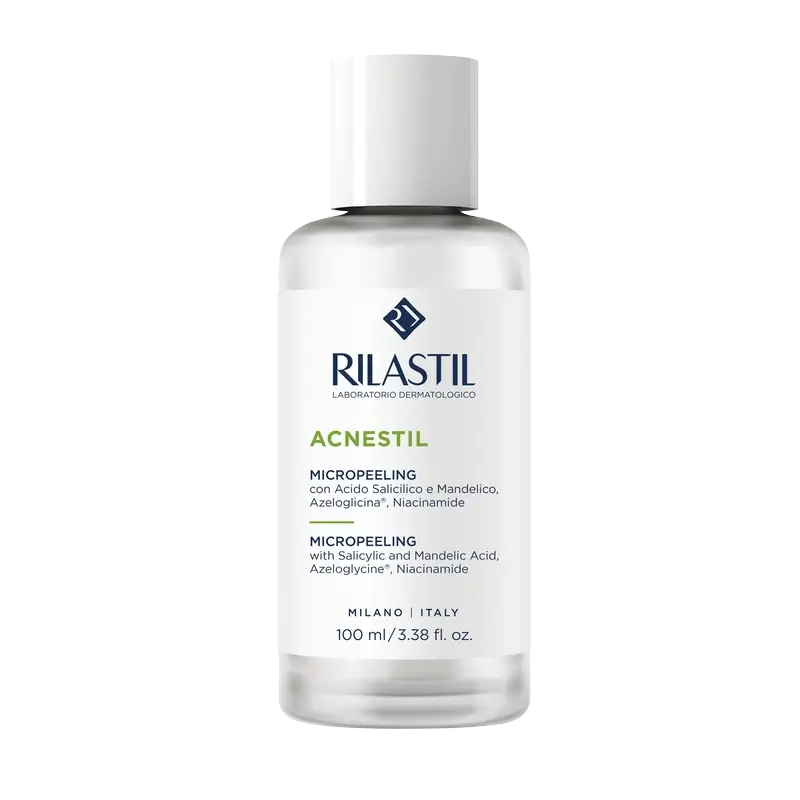 Rilastil Acnestil mikrokuorinta-aine ja talin tuotantoa säätelevä tuote, 100 ml