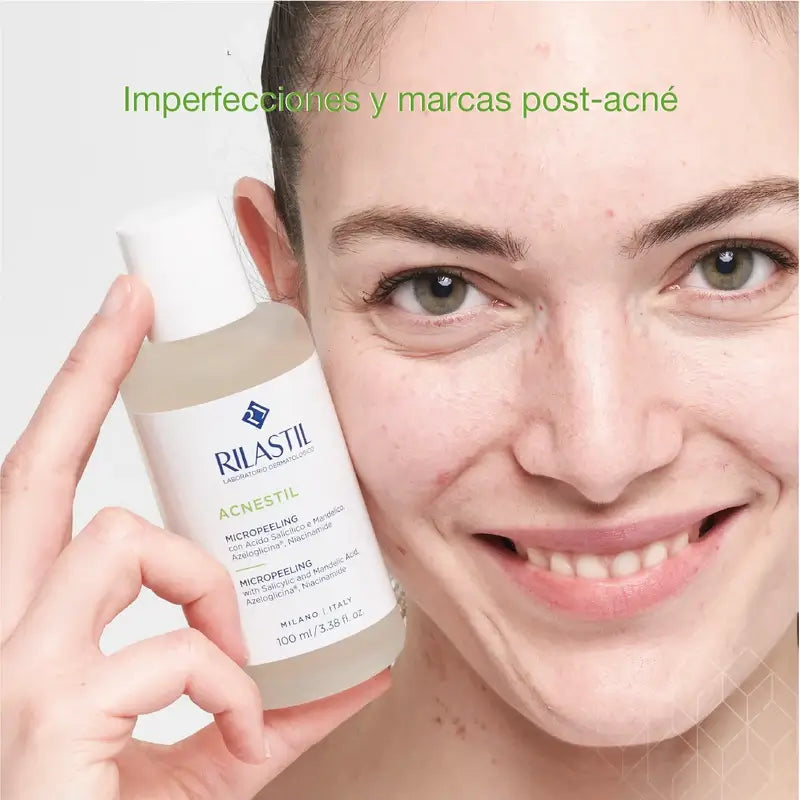 Rilastil Acnestil mikrokuorinta-aine ja talin tuotantoa säätelevä tuote, 100 ml