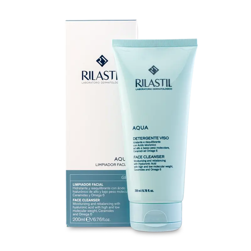 Rilastil Aqua -puhdistusgeeli 200 ml
