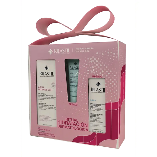 Rilastil Cracker Aqua Intense 40 ml + Aqua Limp 15 ml + Aqua Mascarilla 15 ml 