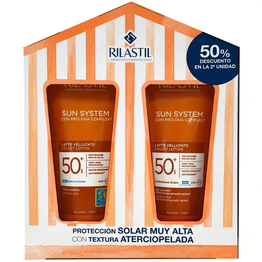 Rilastil Sun System 50 Velluto-voide, 2 x 200 ml