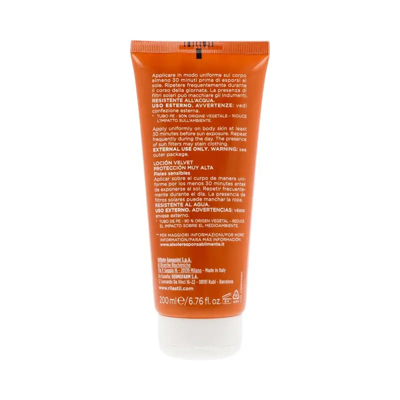 Rilastil Sun System 50+ Velluto-aurinkovoide 200 ml