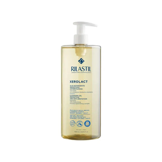 Rilastil Xerolact suihkuöljy, 1000 ml