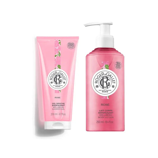 Roger & Gallet Gingembre Rouge -paketti: käsivoide + vaaleanpunainen huulivoide