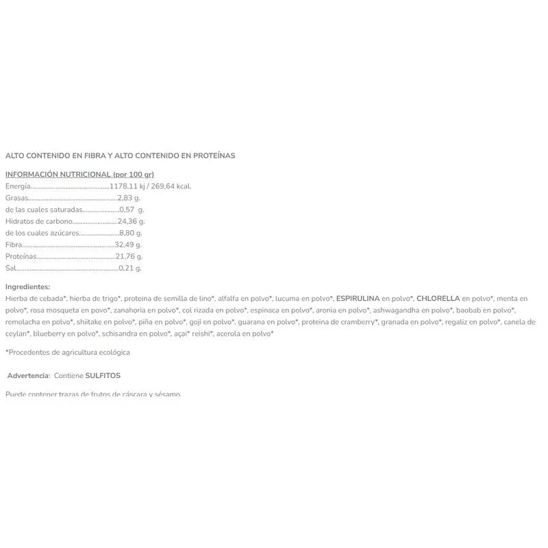 Salud Viva Revitalize, 250 g