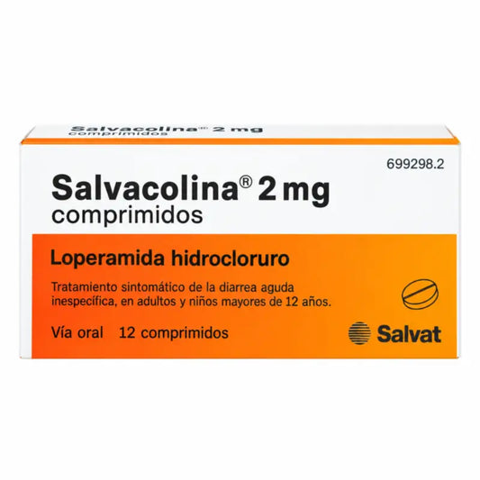 Salvacolina 2 mg, 12 tablettia