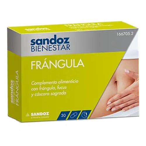Sandoz Bienestar Frangula 30 capsules