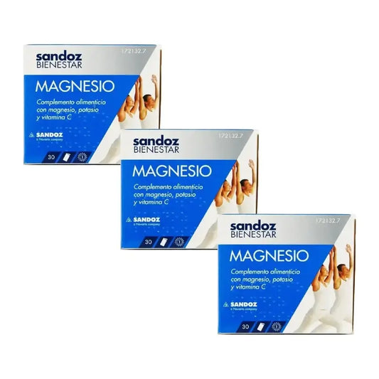 Sandoz Bienestar Magnesium 3x30 annospussia