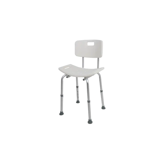 Sanitec Shower Stool With Backrest , 1 unit