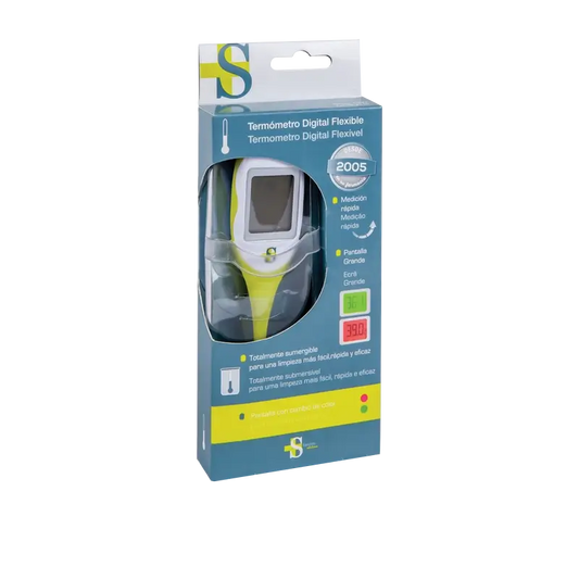 Sanitec Submersible Digital Thermometer Large Display, 1 pc.