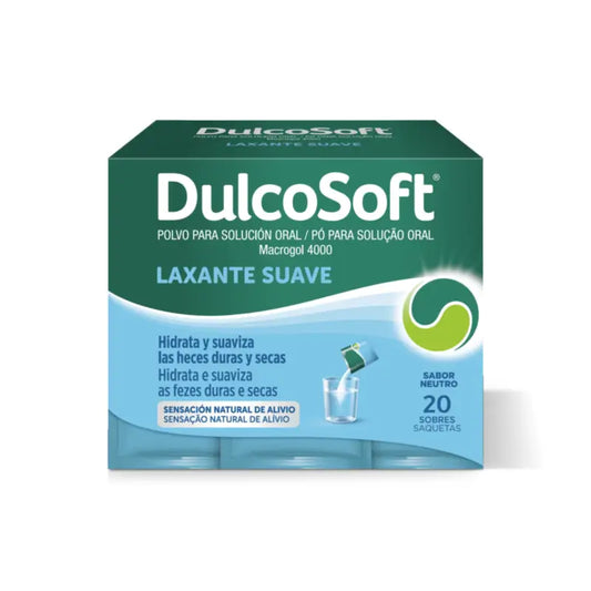 Dulcosoft 20 annospussia