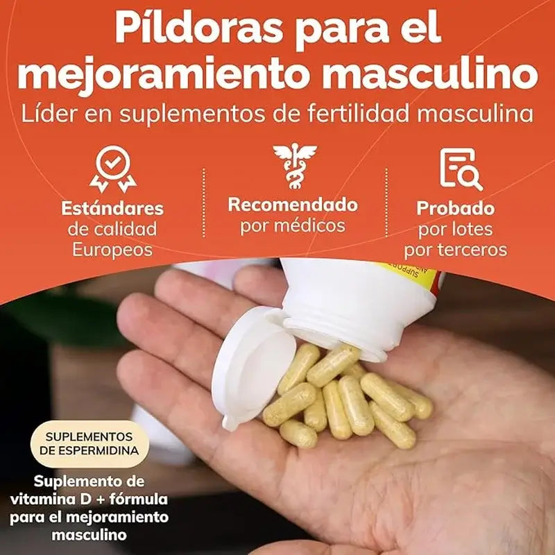 Sasmar Conceive Plus Miehille – liikkuvuus, 60 kapselia