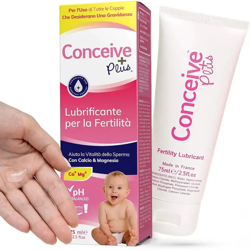Sasmar Conceive Plus -voiteluaine, putki, 75 ml