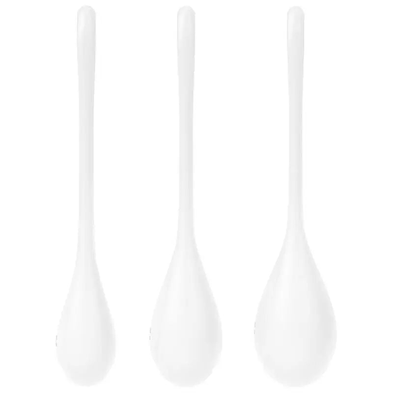 Satisfyer Balls  Yoni Power 1 -harjoitussetti, valkoinen