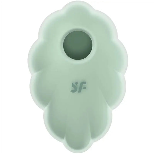 Satisfyer Cloud Dancer -vihreä Air Pulse -vibraattori 