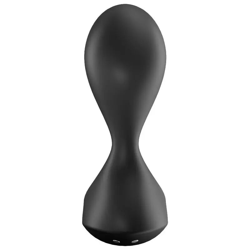 Satisfyer Connect Sweet Seal Plug -vibraattori, sovelluksella ohjattava – musta