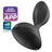Satisfyer Connect Sweet Seal Plug -vibraattori, sovelluksella ohjattava – musta