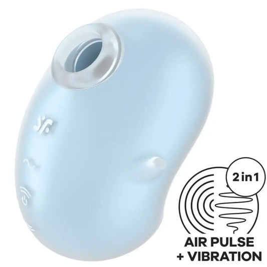 Satisfyer Cutie Ghost Lay-On -vibraattori, vaaleansininen 