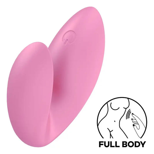 Satisfyer Love Riot -vibraattori, vaaleanpunainen sormivibraattori 