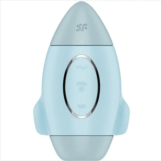 Satisfyer Mission Control -sininen pieni kaksoisvärähtelevä vibraattori 