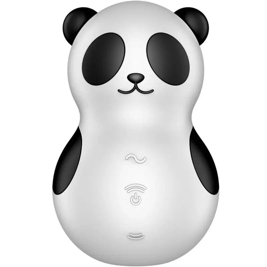 Satisfyer Pocket Panda Stimulator & Vibrator Black & White